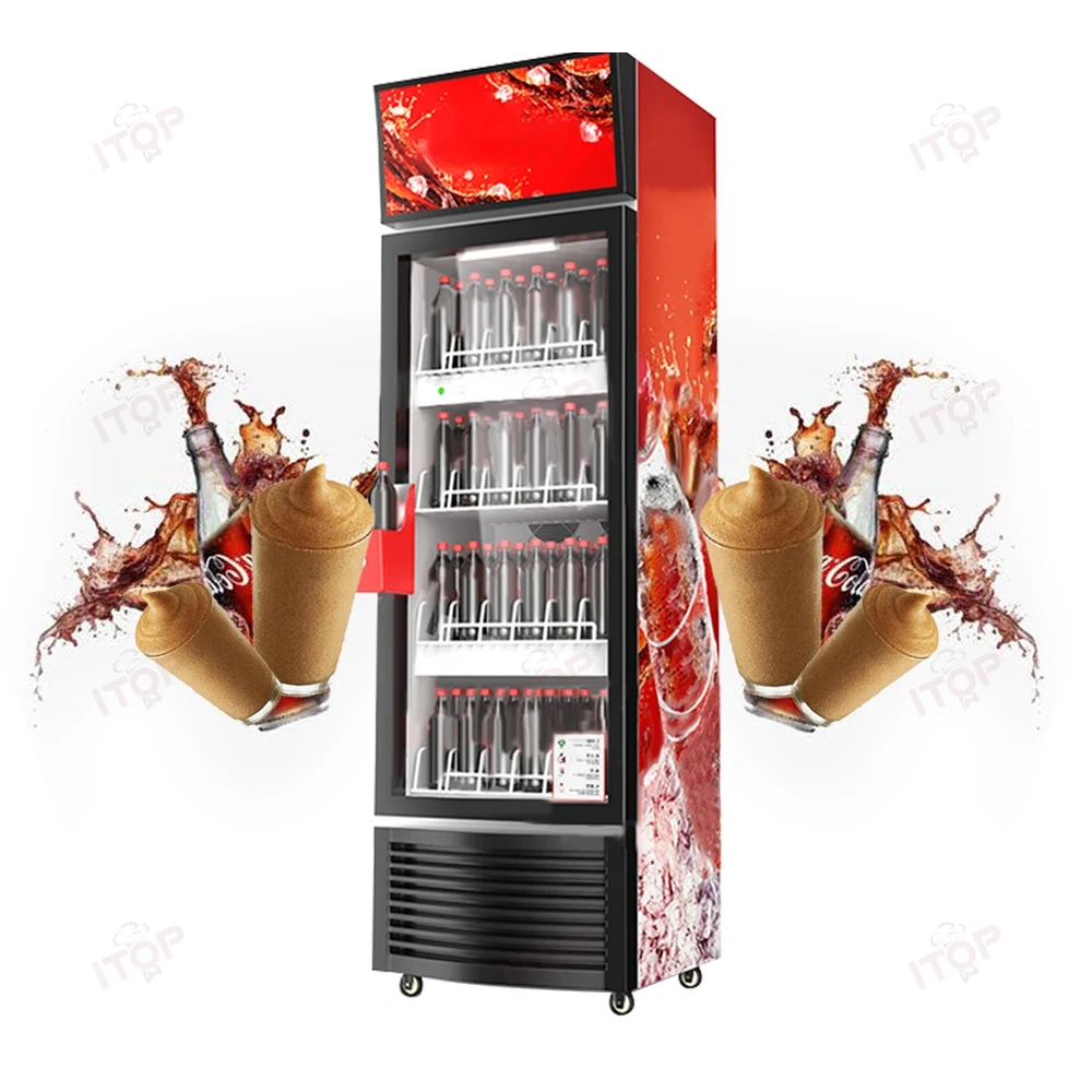 IT-BIC-T2 Commercial Arctic Cola Slush Machine Commercial Ice Slash Frozen Drink Smoothie Slushy Slushie Machine