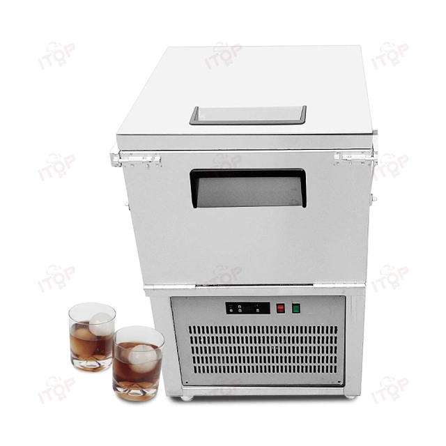 IT-IM-A2 62kg 124kg 186kg Commercial Clear Transparent Large Old Ice Block Making Machine