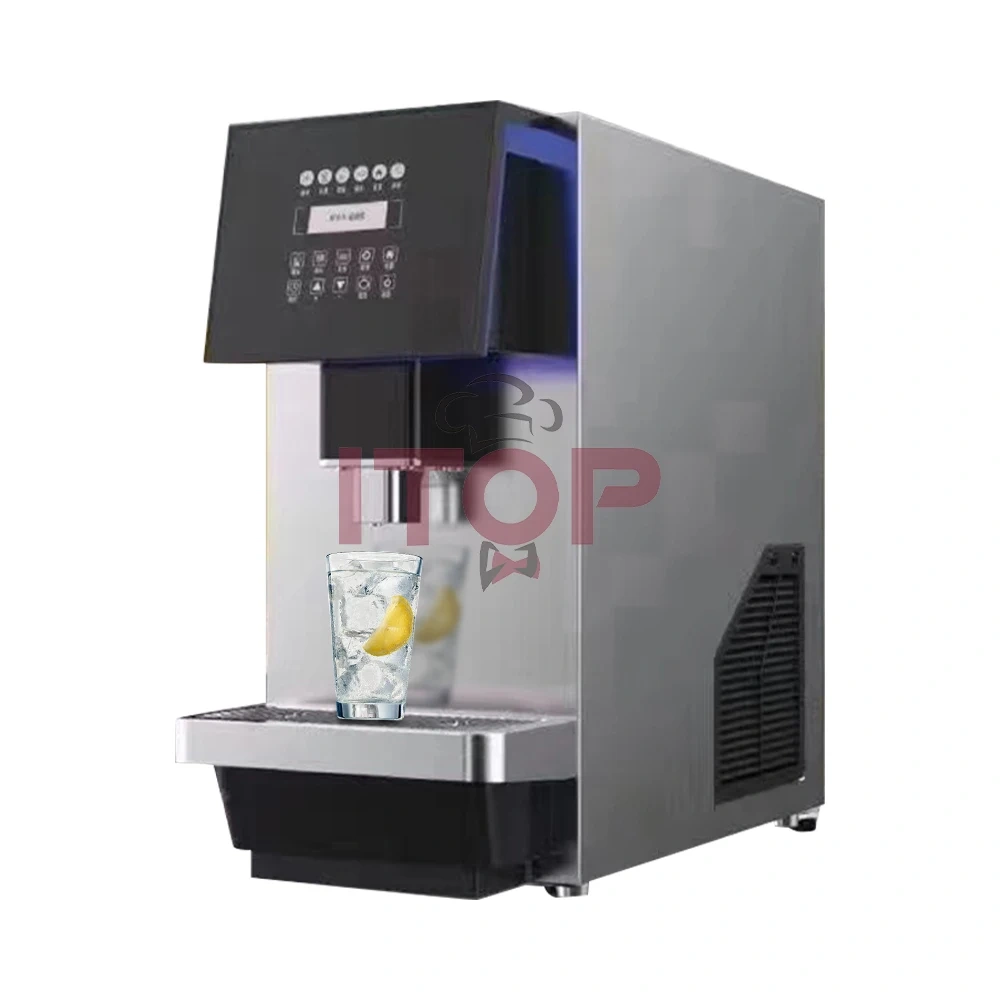 IT-AIM1L Small 30kg/24h Home Office Bar Portable Countertop Ice Maker With Water Dispenser