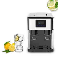 IT-IC-15 Desktop Ice Cube Making Machine 16kg/day And Water Cooler Dispenser