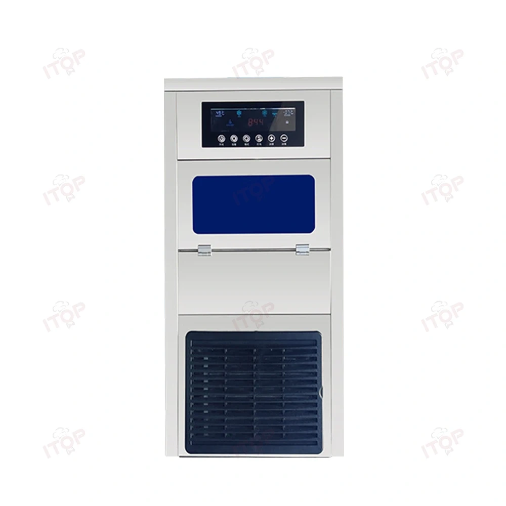 IT-IMM30B Bottled Water Ice Maker 30kg/day Bar Restaurant Milk Tea Shop Use Square Ice Cube Maker
