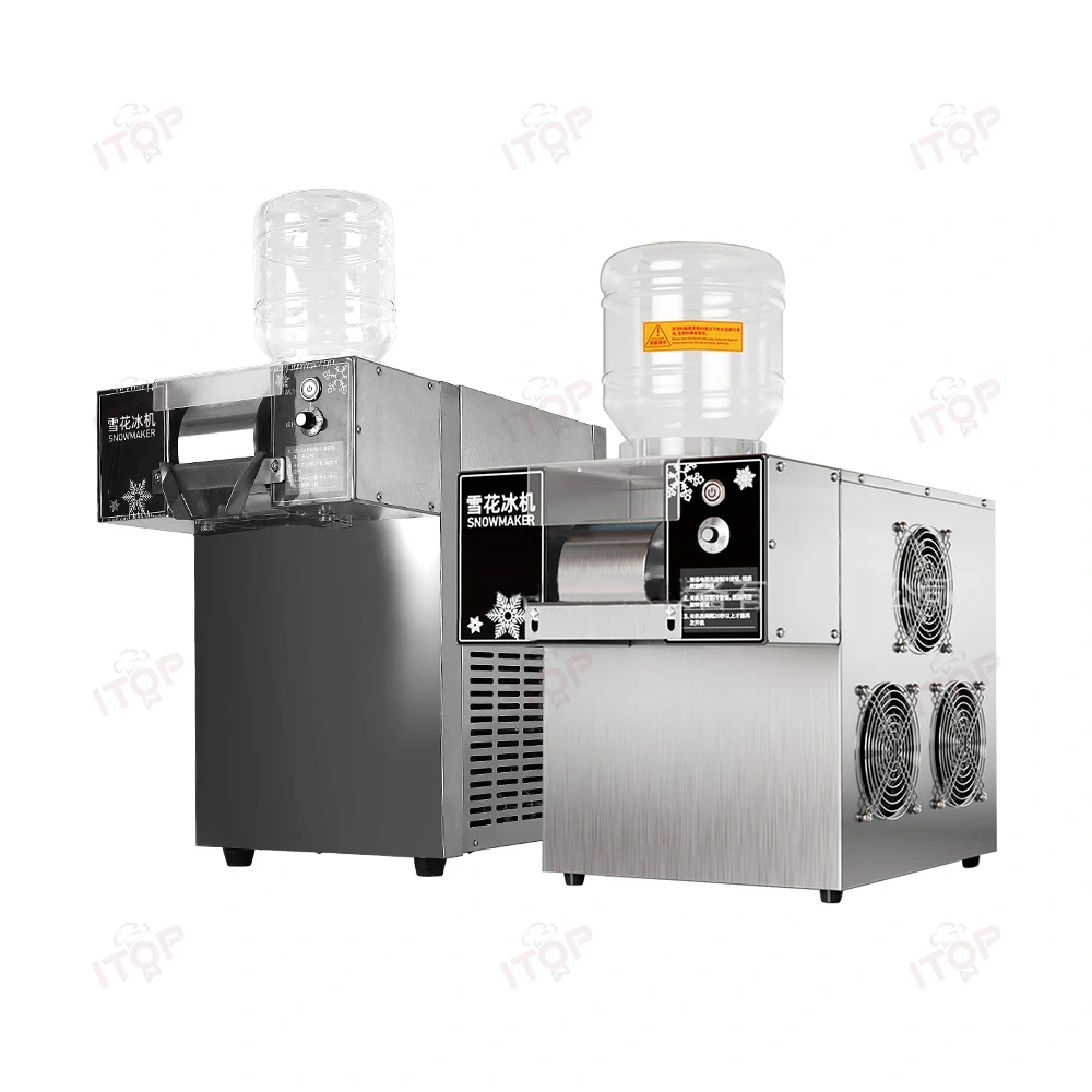 IT-SIM-Z2 Commercial Air Cooling Fast Milk Snow Ice Machine Commercial Snowflake Ice Crusher Machine