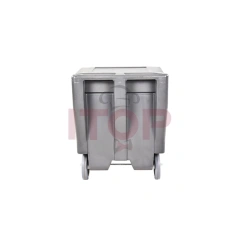 IT-IST110 110L Ice Box Storage Bin Moveable Ice Caddy With Wheels