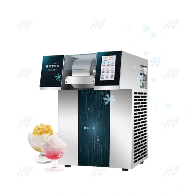 IT-KBM-1 Intelligent Korea Milk Snow Ice Shaving Machine Auto Bingsu Ice Machine