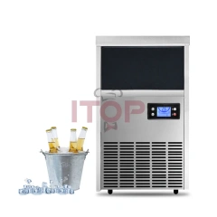 IT-LIM-26 Commercial Bar Milk Tea Shop Fully Automatic Ice Maker Ice Block Making Machine 26kg 45kg 68kg 86kg