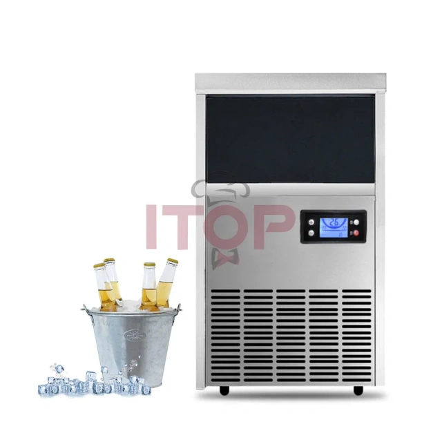IT-LIM-26 Commercial Bar Milk Tea Shop Fully Automatic Ice Maker Ice Block Making Machine 26kg 45kg 68kg 86kg