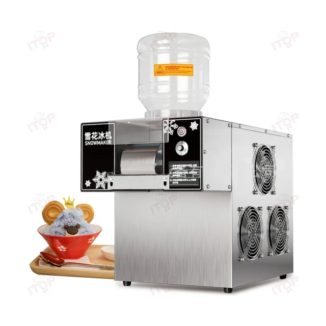 IT-SIM-Z1 Auto Snow Flake Ice Bingsu Machine Korean Flake Snow Ice Shaver Machine