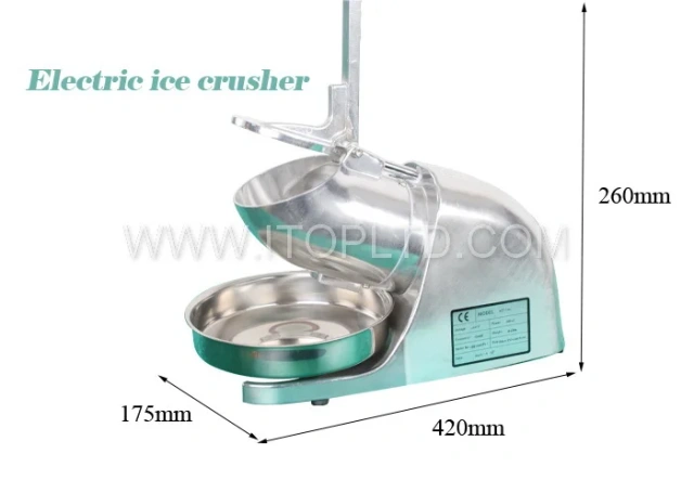 WJ-100 Wholesale Commercial ice crusher Ice Shaver Machine