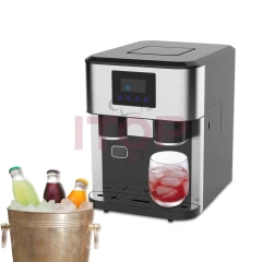 IT-IC-15 15-18kgs Tabletop Mini Ice Cube Maker Dispenser Commercial Bullet Ice Block Maker