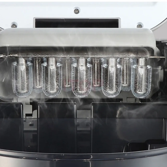 IT-IM-HU90 Countertop 110v 220v Table Ice Maker 12KG/24H Small Portable Ice Maker