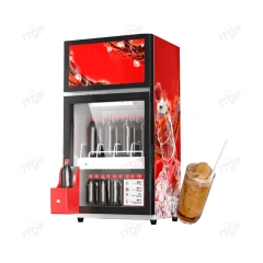 IT-BIC-T1 Commercial Bottle Slush Machine Refrigerator Display Smoothie Making Freezer