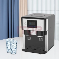 IT-IC-15 15-18kgs Tabletop Mini Ice Cube Maker Dispenser Commercial Bullet Ice Block Maker
