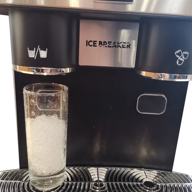 IT-IC-15 Desktop Ice Cube Making Machine 16kg/day And Water Cooler Dispenser