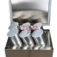 IT-IBM-6 6/8/12 Buckets Round Snow Ice Block Brick Moulds Freezing Moulding Making Machine