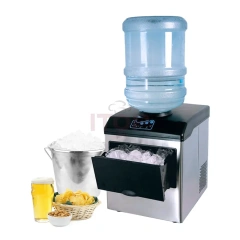 IT-BIM22 Automatic 12kgs/24hours Commercial Ice Maker Machine 2 In 1 Water Dispenser With Ice Maker