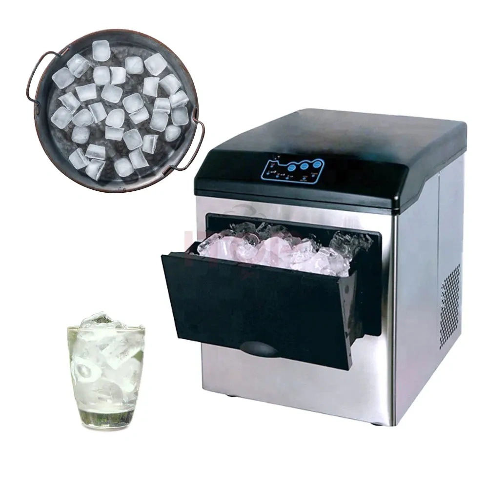 IT-BIM22 Automatic 12kgs/24hours Commercial Ice Maker Machine 2 In 1 Water Dispenser With Ice Maker