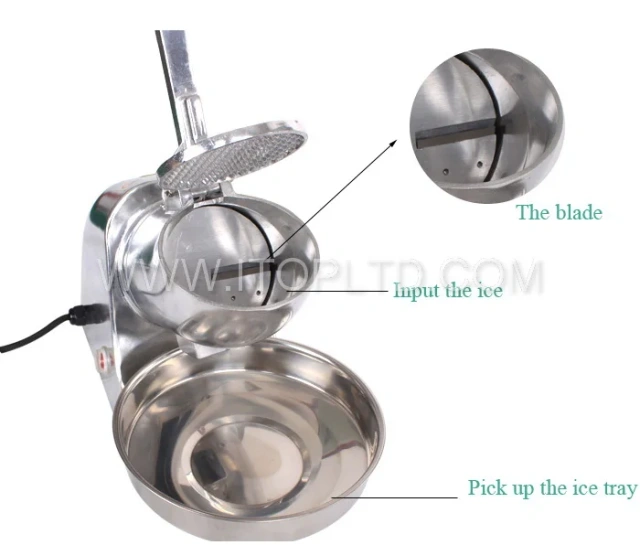 WJ-100 Wholesale Commercial ice crusher Ice Shaver Machine