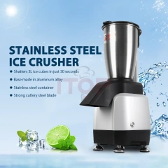 IT-ICM3L Desktop Multifunctional 3L Ice Cubes Shaving Machine Electric Ice Crusher