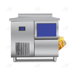 IT-IM50L Under Counter 50kg/day Commercial Restaurant Milk Tea Shop Table Ice Cube Block Maker