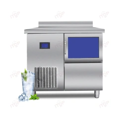 IT-IM50L Under Counter 50kg/day Commercial Restaurant Milk Tea Shop Table Ice Cube Block Maker