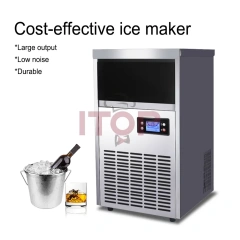 IT-LIM-26 Commercial Bar Milk Tea Shop Fully Automatic Ice Maker Ice Block Making Machine 26kg 45kg 68kg 86kg