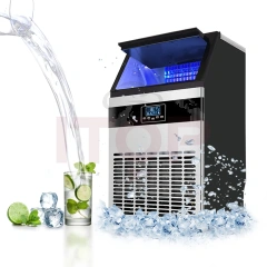 IT-ZB80 80kg/24hrs Portable Cube Ice Maker Automatic Commercial Ice Making Machine