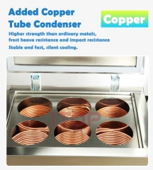 IT-IBM-6 6/8/12 Buckets Round Snow Ice Block Brick Moulds Freezing Moulding Making Machine