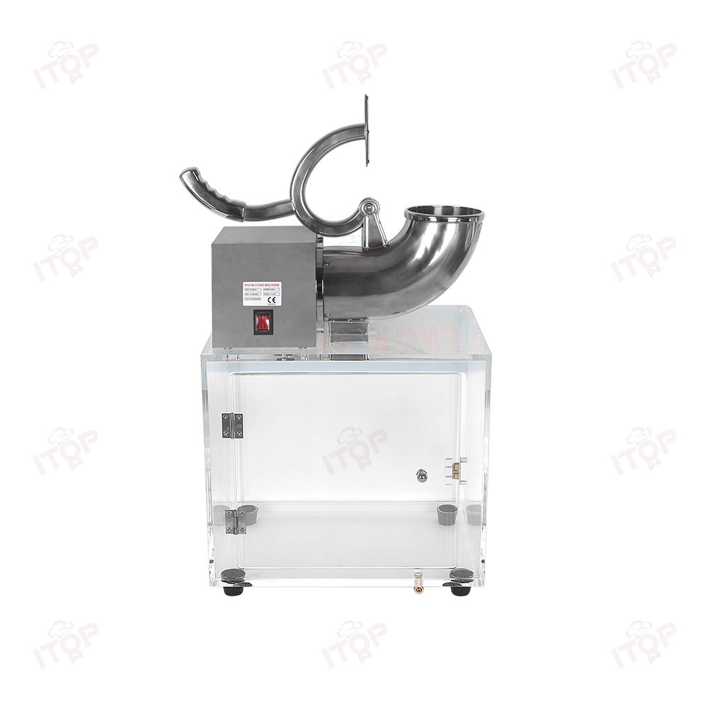 SBT130 Electric Ice Crusher Shaver Machine With Large Container