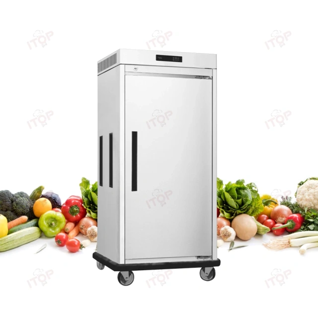 IT-FWT-R1 Single Door Hotel Colded Banquet Trolley Commercial Keep Food Fresh Cold Cart