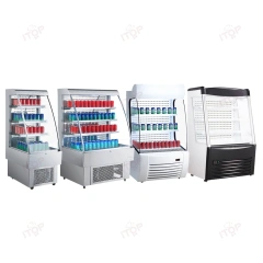 IT-ODC-360L 360L Frost Free Multi-deck Open Showcase Drinkings Refrigerated Display Case Freezer Fridge