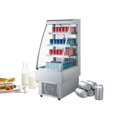 IT-ODC-230L Supermarket Open Drinking Fruits And Vegetables Display Refrigerator