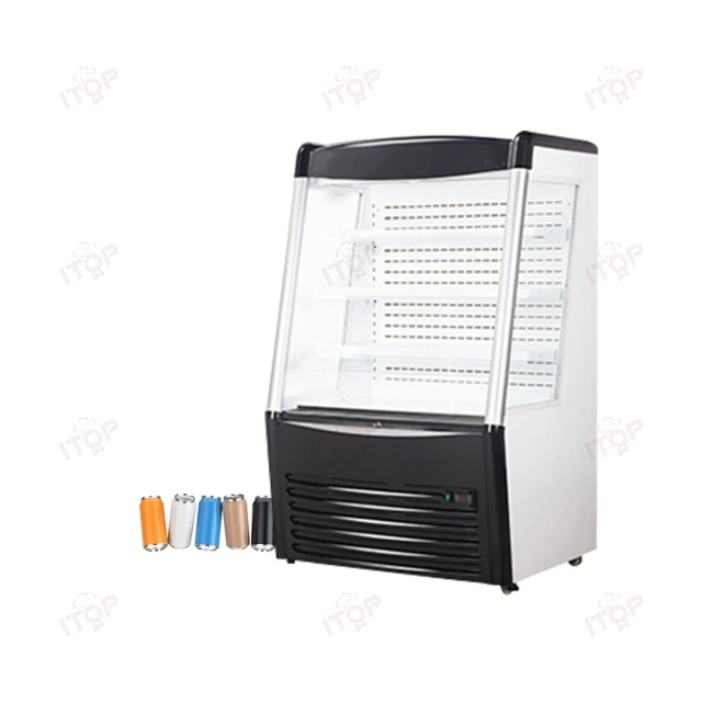 IT-ODC-380L IT-ODC-390L 380L 390L Open Chiller Freezer Refrigerators Display Showcase For Supermarket