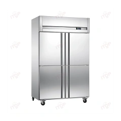 IT-RD1-4C IT-RD1-4F Economical Style Air Cooling 4 Doors Commercial Upright Storage Freezer Chiller
