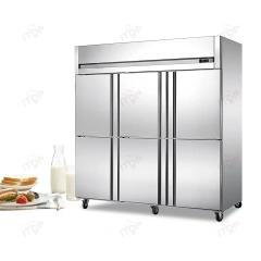IT-RD1-6C IT-RD1-6F Refrigerator Freezers 6 Doors 1600L Commercial Restaurant Refrigeration Equipment