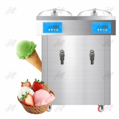 IT-IGM-2 16L/H*2 Front Bar-type Displayable Commercial Ice Hard Cream Freezer Machine