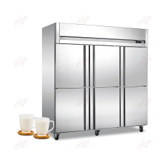 IT-RD1-6C IT-RD1-6F Refrigerator Freezers 6 Doors 1600L Commercial Restaurant Refrigeration Equipment
