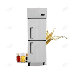 IT-RD3-2F IT-RD3-2C Commercial Kitchen 2 Doors 392L Heavy Duty Refrigerated Standing Refrigerator Freezer