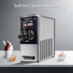IT-SIC-S8W Commercial 8L/H Ice Cream Machine Electric Frozen Yogurt Ice Cream Maker