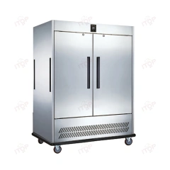 IT-FWT-R2 2 Doors Commercial Mobile Banquet Carts Beverage Food Cooler Trolley Cart