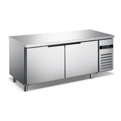 IT-CCF12-D2F IT-CCF12-D2R Commercial 1.2M Stainless Steel Refrigerator Workbench Freezer Food Storage Cabinet