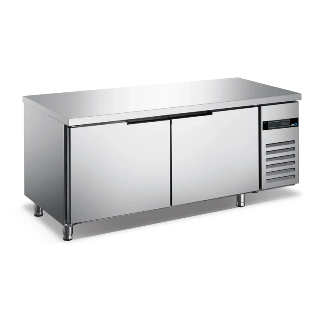 IT-CCF12-D2F IT-CCF12-D2R Commercial 1.2M Stainless Steel Refrigerator Workbench Freezer Food Storage Cabinet