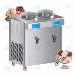 IT-IGM-2 16L/H*2 Front Bar-type Displayable Commercial Ice Hard Cream Freezer Machine