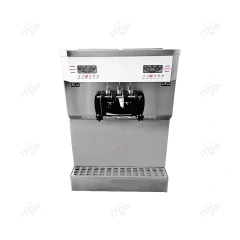 IT-ICM58L-6D Air Pump Commercial Table Top Three Flavors Soft Serve Dual System Ice Cream Machine