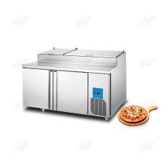 IT-CPC-2D 1.8M Double Doors Commercial Pizza Preparation Table Refrigerator