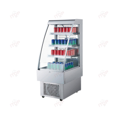 IT-ODC-230L Supermarket Open Drinking Fruits And Vegetables Display Refrigerator