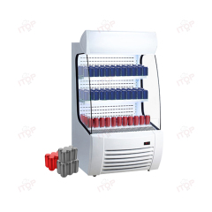 IT-ODC-360L 360L Frost Free Multi-deck Open Showcase Drinkings Refrigerated Display Case Freezer Fridge