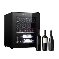 IT-SWC-15 Home Office Hotel Use 15 Bottles Small Red Wine Beverage Storage Cooler Fridge