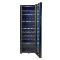 IT-SWC-48 Commercial Large Capacity 48 Bottles 138 Litres Dual Zone Display Wine Cooler Refrigerator
