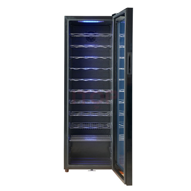 IT-SWC-48 Commercial Large Capacity 48 Bottles 138 Litres Dual Zone Display Wine Cooler Refrigerator