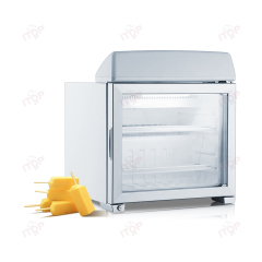 IT-SFF-49L-2 50L Portable Table Top Mini Gelato Freezer Ice Cream Display Showcase With Light Box
